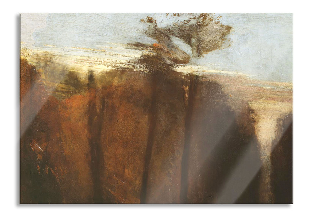 William Turner - An Avenue of Trees , Glasbild