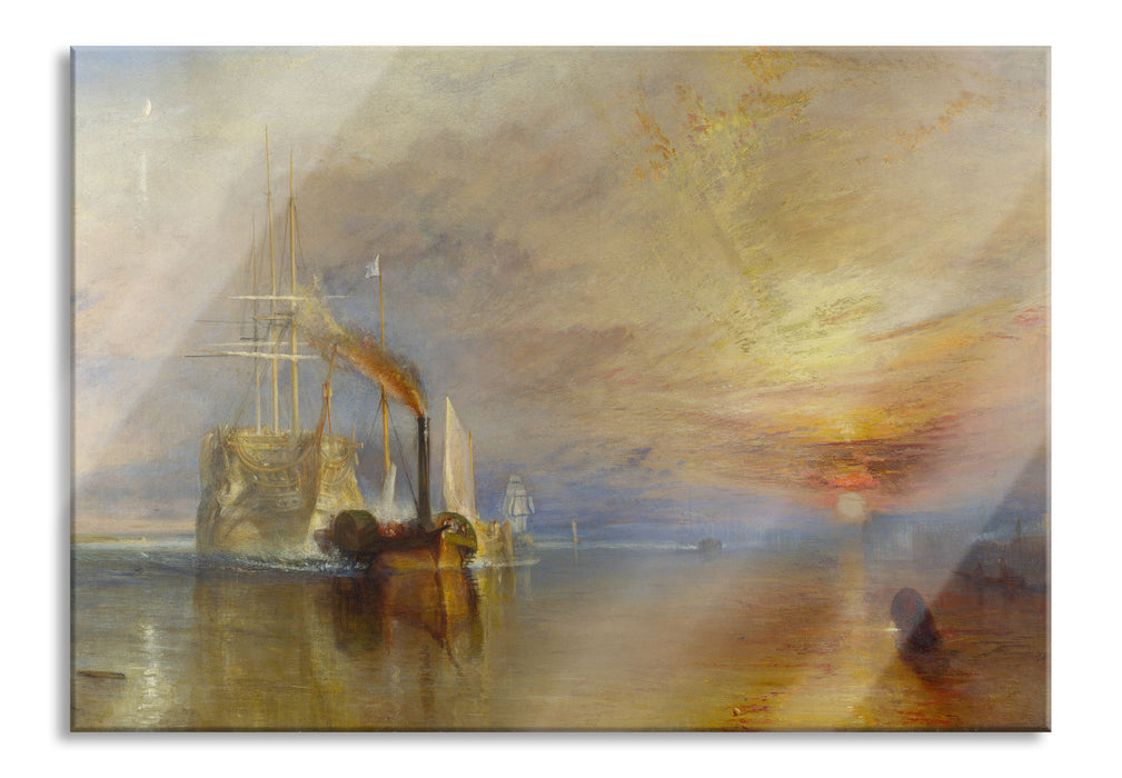 Pixxprint William Turner - The Fighting Temeraire, Glasbild