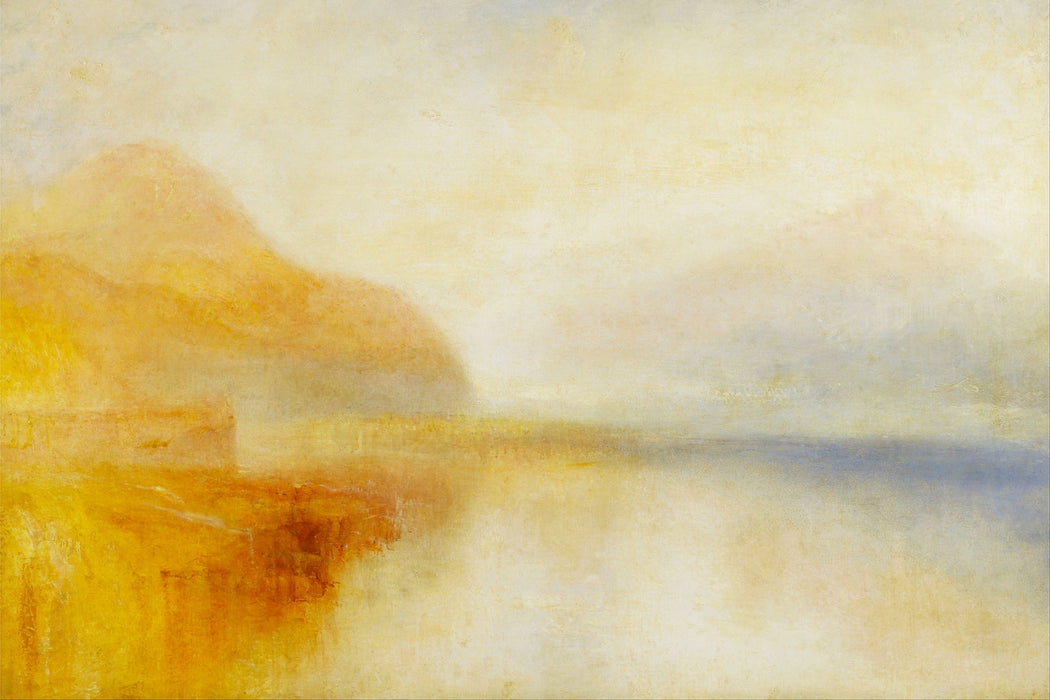 William Turner - Inverary Pier Loch Fyne Morning , Glasbild