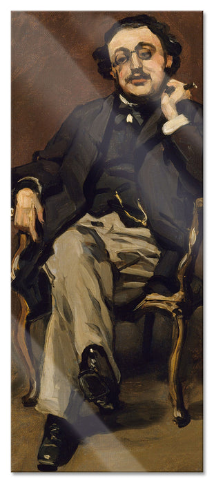 Claude Monet - Dr. Leclenché, Glasbild Panorama