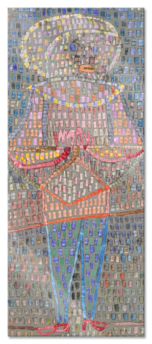 Paul Klee - Junge im schicken Gewand, Glasbild Panorama