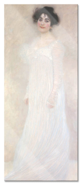 Pixxprint Gustav Klimt - Serena Pulitzer Lederer, Glasbild Panorama