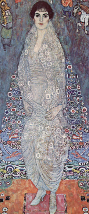 Gustav Klimt - Elisabeth Lederer, Glasbild Panorama