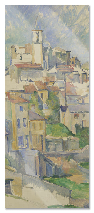 Pixxprint Paul Cézanne - Gardanne, Glasbild Panorama