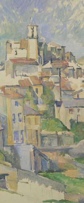 Paul Cézanne  - Gardanne, Glasbild Panorama