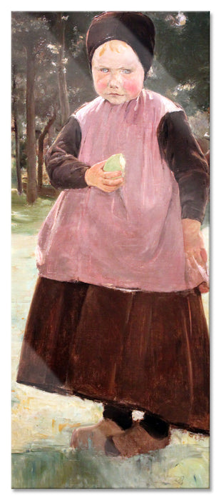 Pixxprint Max Liebermann - Eva , Glasbild Panorama