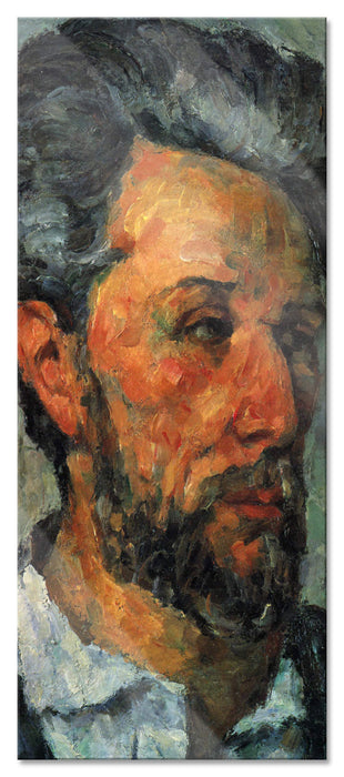 Pixxprint Paul Cézanne - Portrait of Victor Chocquet , Glasbild Panorama