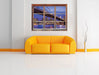 New York Brooklyn Bridge 3D Wandtattoo Fenster Wand
