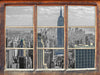 New Yorker Empire State Building 3D Wandtattoo Fenster