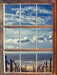 Weg zum Strand 3D Wandtattoo Fenster