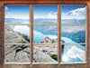 Preikestolen Lysefjord Norwegen 3D Wandtattoo Fenster