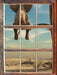 Elefant auf Ast 3D Wandtattoo Fenster