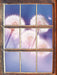 Pusteblumen im morgendlichen Wind  3D Wandtattoo Fenster