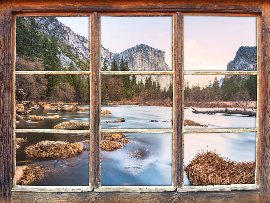 Yosemite National Park  3D Wandtattoo Fenster