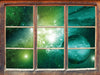 Sternenstaub Gasnebel Galaxie  3D Wandtattoo Fenster