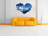 Eisberge Diskobucht Grönland 3D Wandtattoo Herz Wand