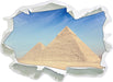 Beeindruckende Pyramiden von Gizeh  3D Wandtattoo Papier