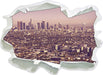 Skyline von Los Angeles  3D Wandtattoo Papier