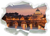 Vatikan Petersplatz  3D Wandtattoo Papier