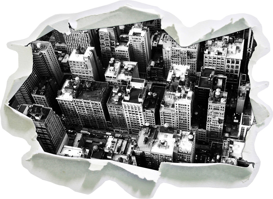 New York City  3D Wandtattoo Papier