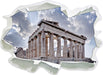 Antike Säulen Griechenland  3D Wandtattoo Papier