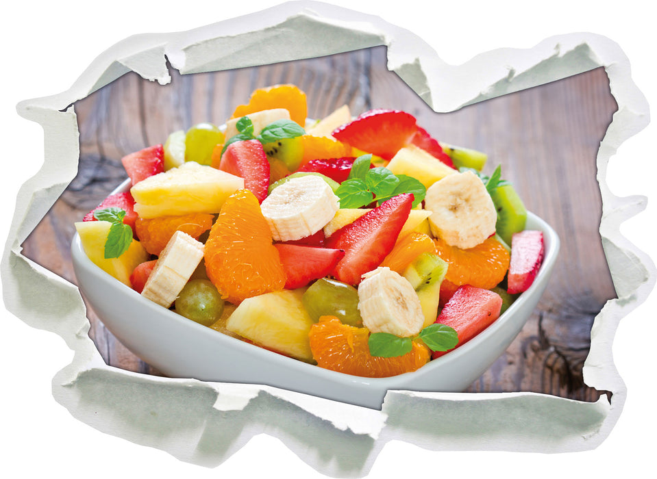 Pixxprint Obstsalat, 3D Wandtattoo