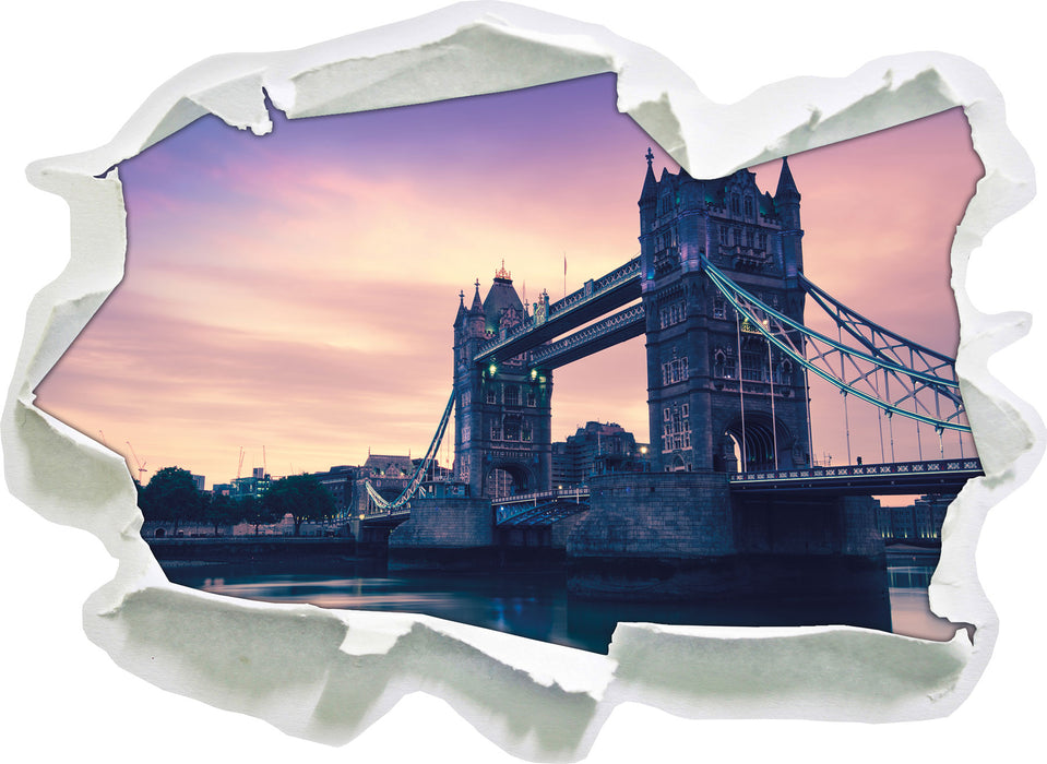 London  3D Wandtattoo Papier