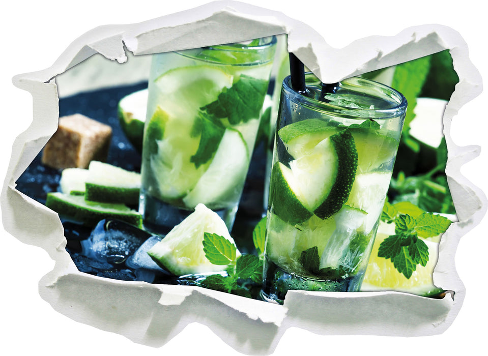 Pixxprint Caipirinha, 3D Wandtattoo