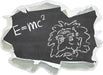 Albert Einstein  3D Wandtattoo Papier