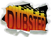 Dubstep Elektro Music  3D Wandtattoo Papier