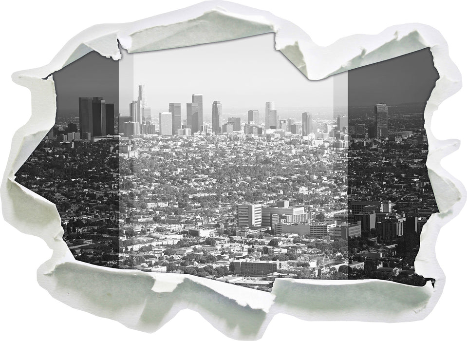 Los Angeles Metropolitan Area 3D Wandtattoo Papier