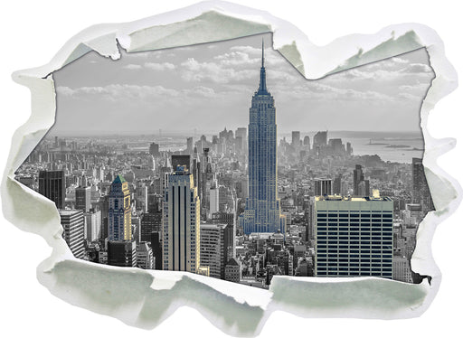 New Yorker Empire State Building 3D Wandtattoo Papier