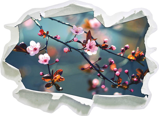 Sakura Blüten 3D Wandtattoo Papier