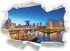 Ausblick auf Rotterdam  3D Wandtattoo Papier