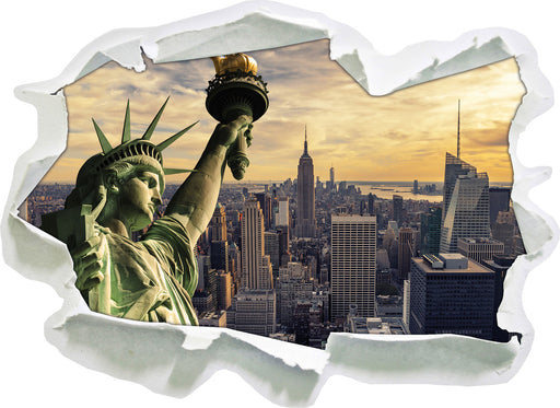 Freiheitsstatue in New York 3D Wandtattoo Papier