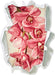 Rosane Orchideenblüten  3D Wandtattoo Papier