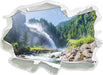 Wasserfälle Nationalpark Salzburg 3D Wandtattoo Papier