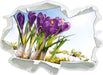 Kunst Frühling flower Hintergrund  3D Wandtattoo Papier