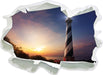 Cape Hatteras Leuchtturm  3D Wandtattoo Papier