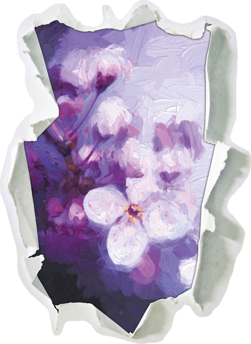 Pixxprint Blüten des Kirschbaumes Kunst, 3D Wandtattoo