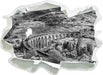 Eisenbahnviadukt in Schottland 3D Wandtattoo Papier