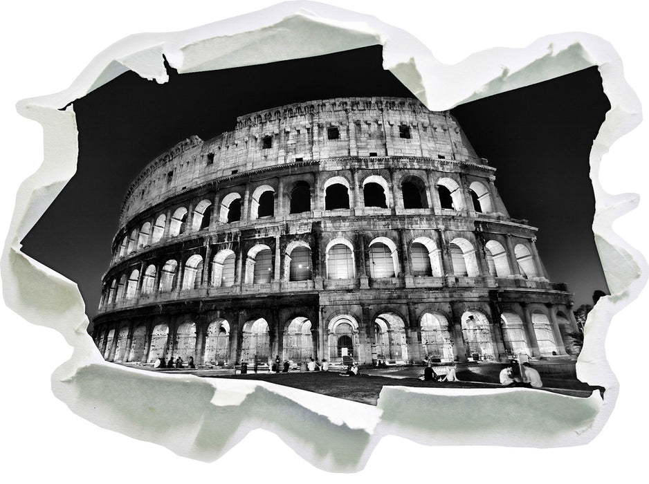 Colosseum in Rom Italien Italy 3D Wandtattoo Papier