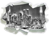 New York City Skyline 3D Wandtattoo Papier