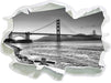 Imposante Golden Gate Bridge 3D Wandtattoo Papier