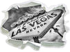 Las Vegas Retro Look 3D Wandtattoo Papier