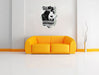 süßer kleiner Pandabär 3D Wandtattoo Papier Wand