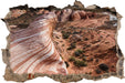 Atemberaubender Grand Canyon  3D Wandtattoo Wanddurchbruch