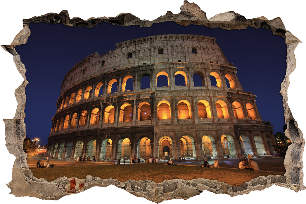 Pixxprint Colosseum in Rom, 3D Wandtattoo