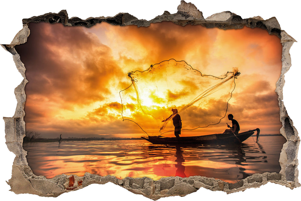 Pixxprint See, 3D Wandtattoo