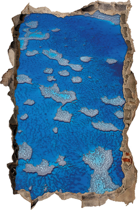 Pixxprint Korallenriffe Australien, 3D Wandtattoo